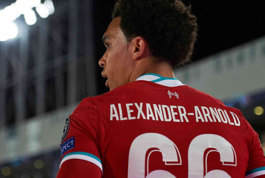 El jugador del Liverpool Alexander-Arnold. El jugador del Liverpool Alexander-Arnold.