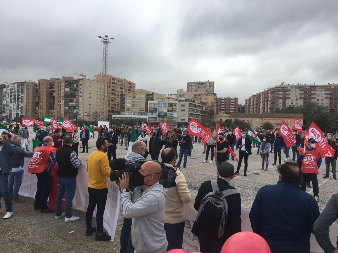 Concentración FICA-UGT. Concentración FICA-UGT.
