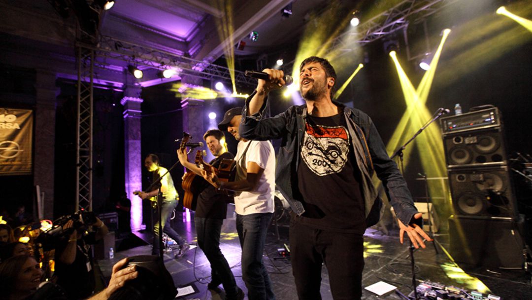 Estopa en un concierto básico de Los40 Estopa en un concierto básico de Los40