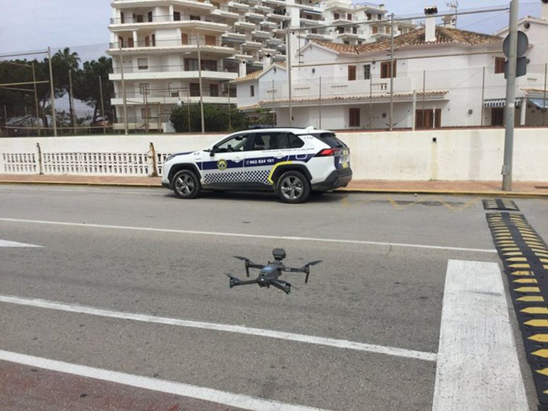 Dron de la Policía Local de Tavernes Dron de la Policía Local de Tavernes