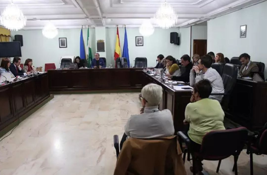 Imagen de archivo de un Pleno en el Ayuntamiento de San Juan. Imagen de archivo de un Pleno en el Ayuntamiento de San Juan.