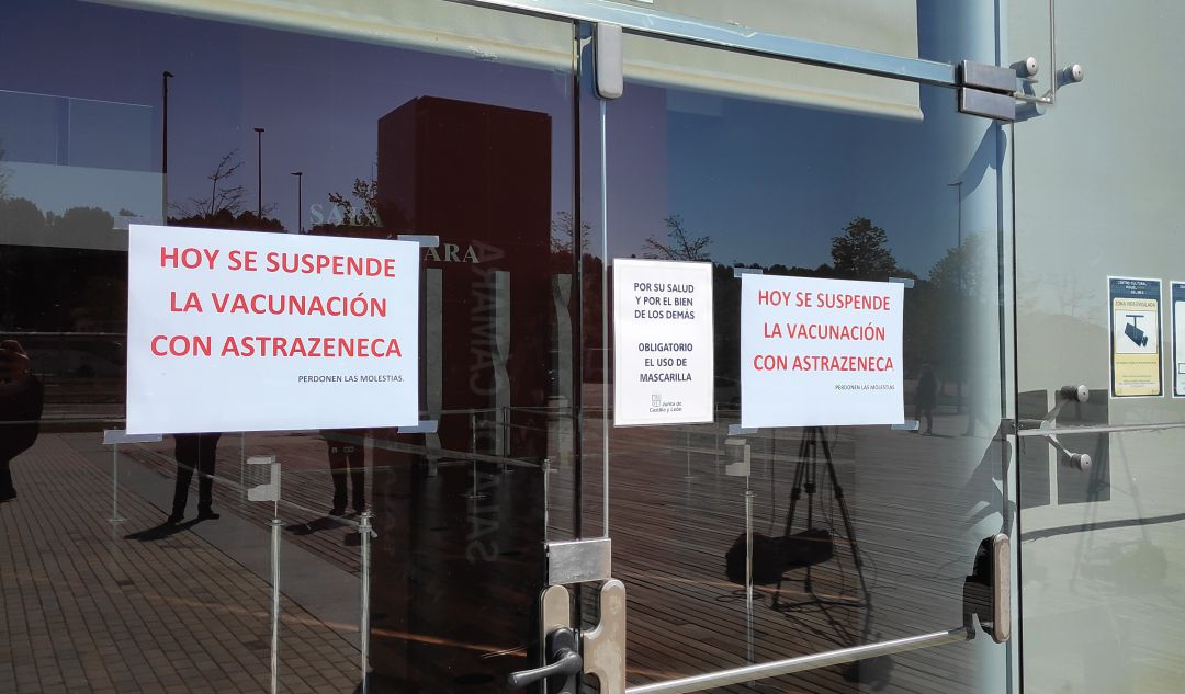 Suspensión de la vacunación en el Centro Cultural Miguel Delibes Suspensión de la vacunación en el Centro Cultural Miguel Delibes