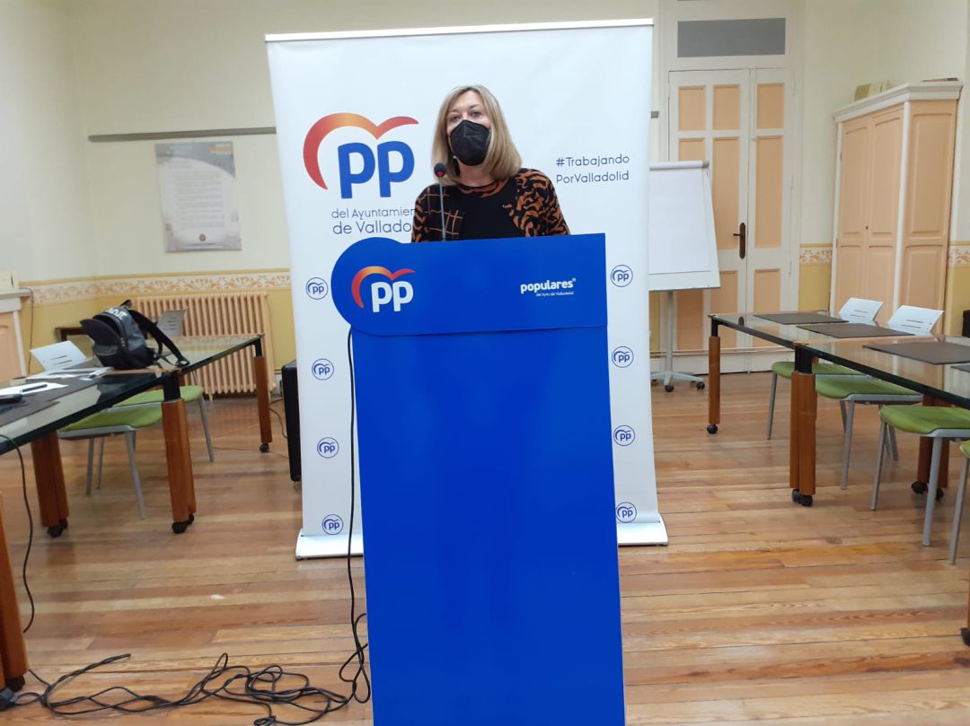 Pilar del Olmo, presidenta del Grupo Popular Pilar del Olmo, presidenta del Grupo Popular
