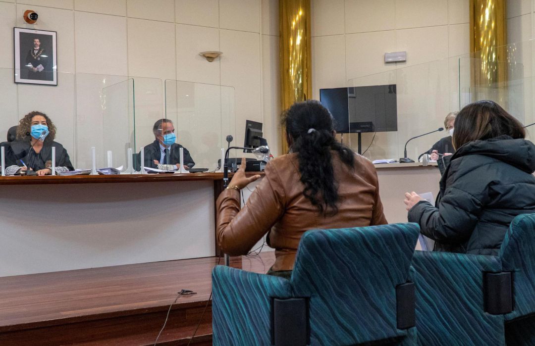 La acusada de matar a su cuñada. La acusada de matar a su cuñada.