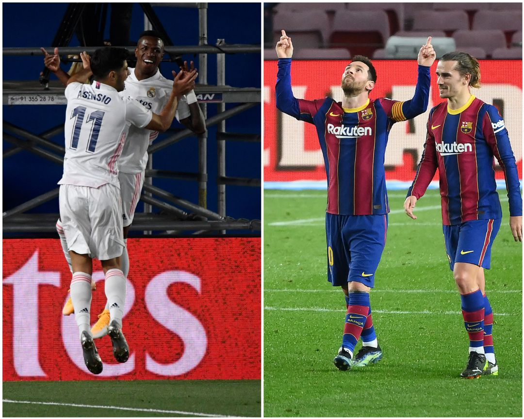El Clásico se interpone entre dos dinámicas infalibles que rozan una remontada histórica El Clásico se interpone entre dos dinámicas infalibles que rozan una remontada histórica