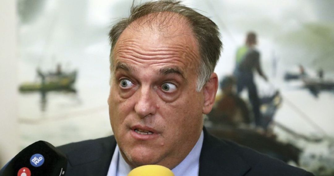 Javier tebas habló antes los medios del "caso Cala" Javier tebas habló antes los medios del "caso Cala"