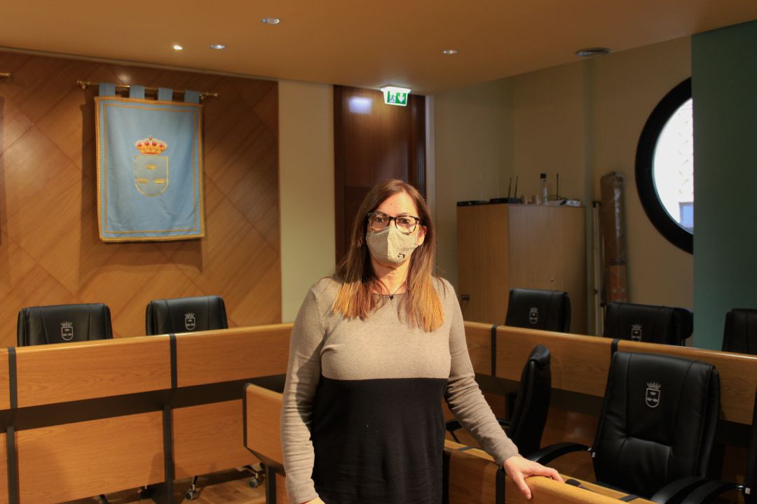 La concejala de Hacienda de Borriana, Cristina Rius La concejala de Hacienda de Borriana, Cristina Rius