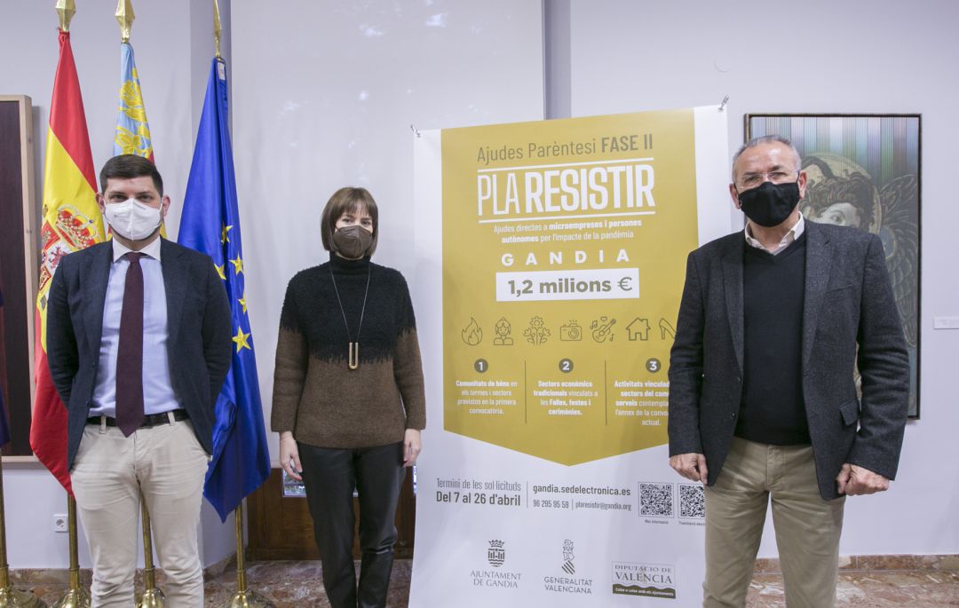 José Manuel Prieto, Diana Morant y Ferran Martínez José Manuel Prieto, Diana Morant y Ferran Martínez