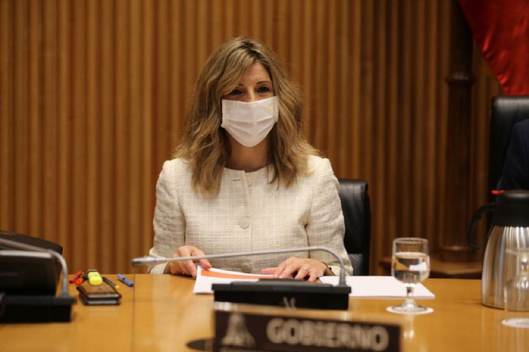 La ministra Yolanda Díaz La ministra Yolanda Díaz