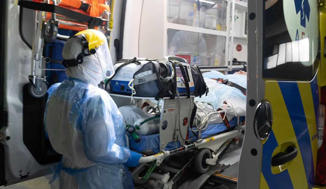 Ingreso en hospital de un positivo en coronavirus. Ingreso en hospital de un positivo en coronavirus.