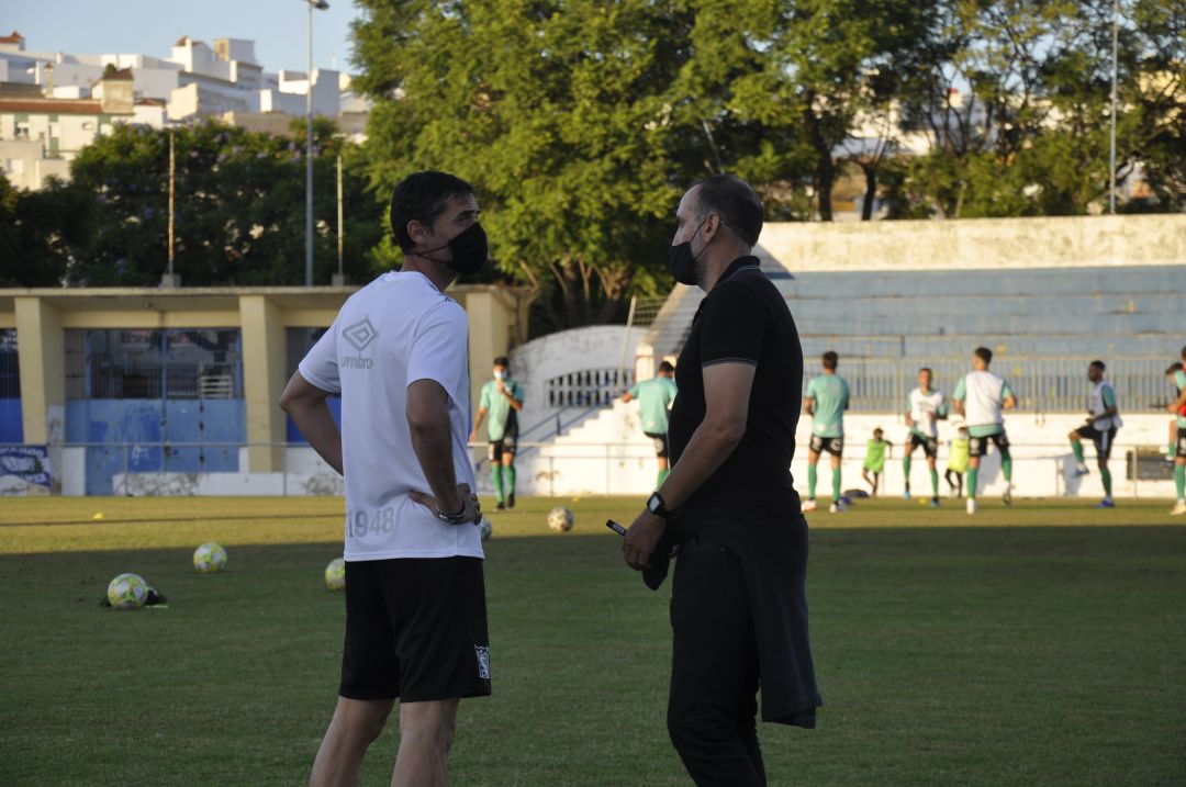 Romerito junto a Fernando Niño Romerito junto a Fernando Niño