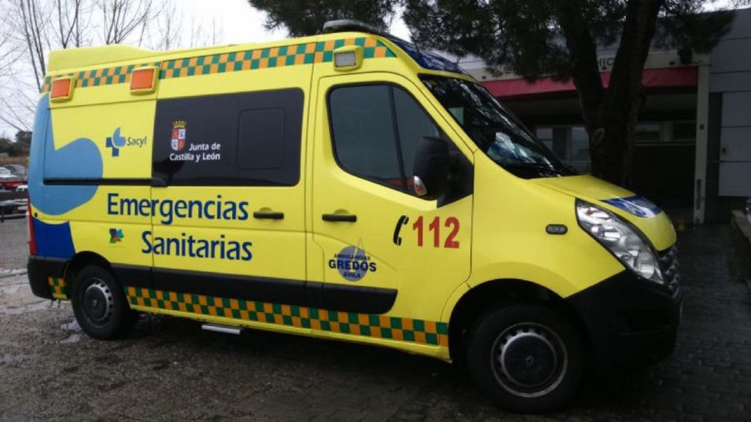 Una ambulancia del Servicio de Emergencias 112 Castilla y León. Una ambulancia del Servicio de Emergencias 112 Castilla y León.