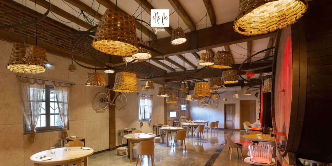 Imagen del interior del restaurante donostiarra Imagen del interior del restaurante donostiarra