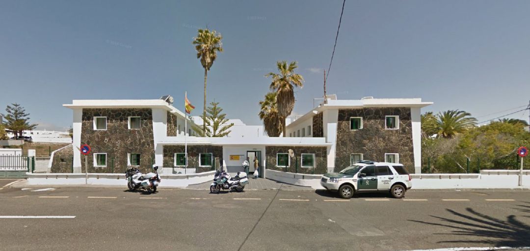 Puesto de la Guardia Civil en San Bartolomé, en Lanzarote. Puesto de la Guardia Civil en San Bartolomé, en Lanzarote.