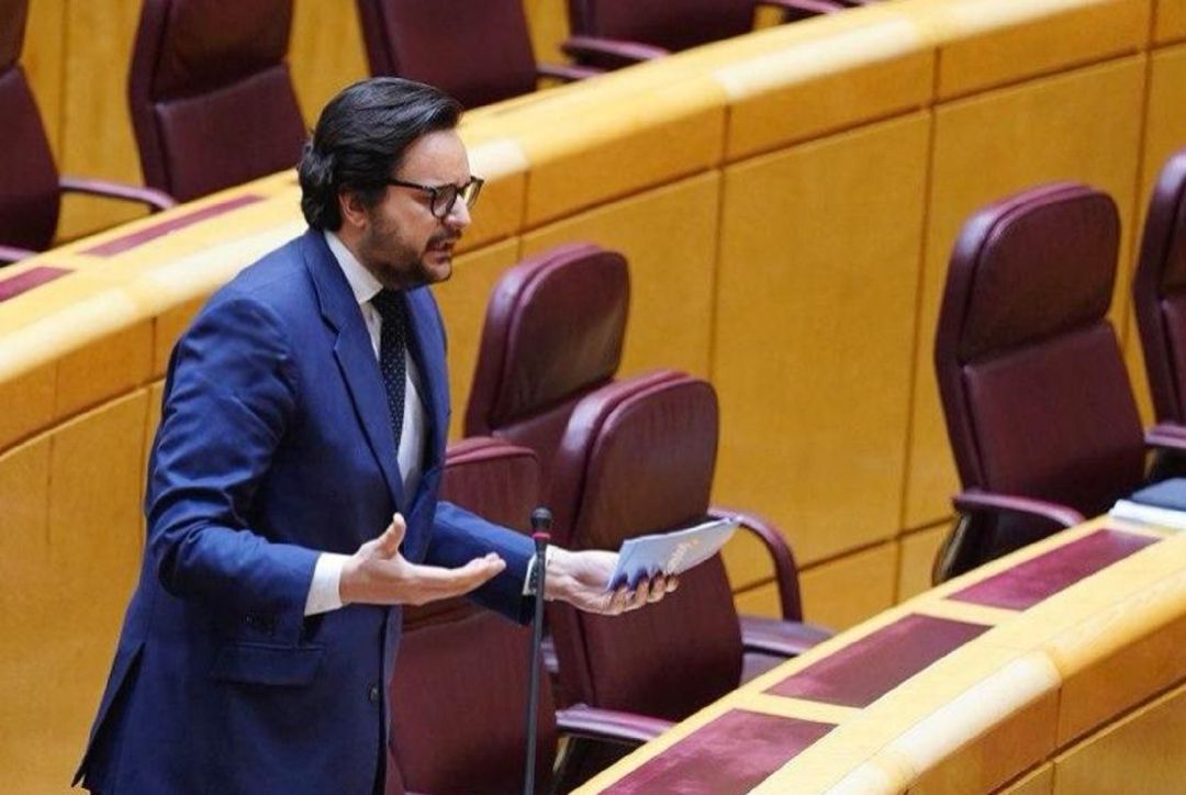 El senador del Grupo Parlamentario Popular por Gran Canaria, Sergio Ramos. El senador del Grupo Parlamentario Popular por Gran Canaria, Sergio Ramos.