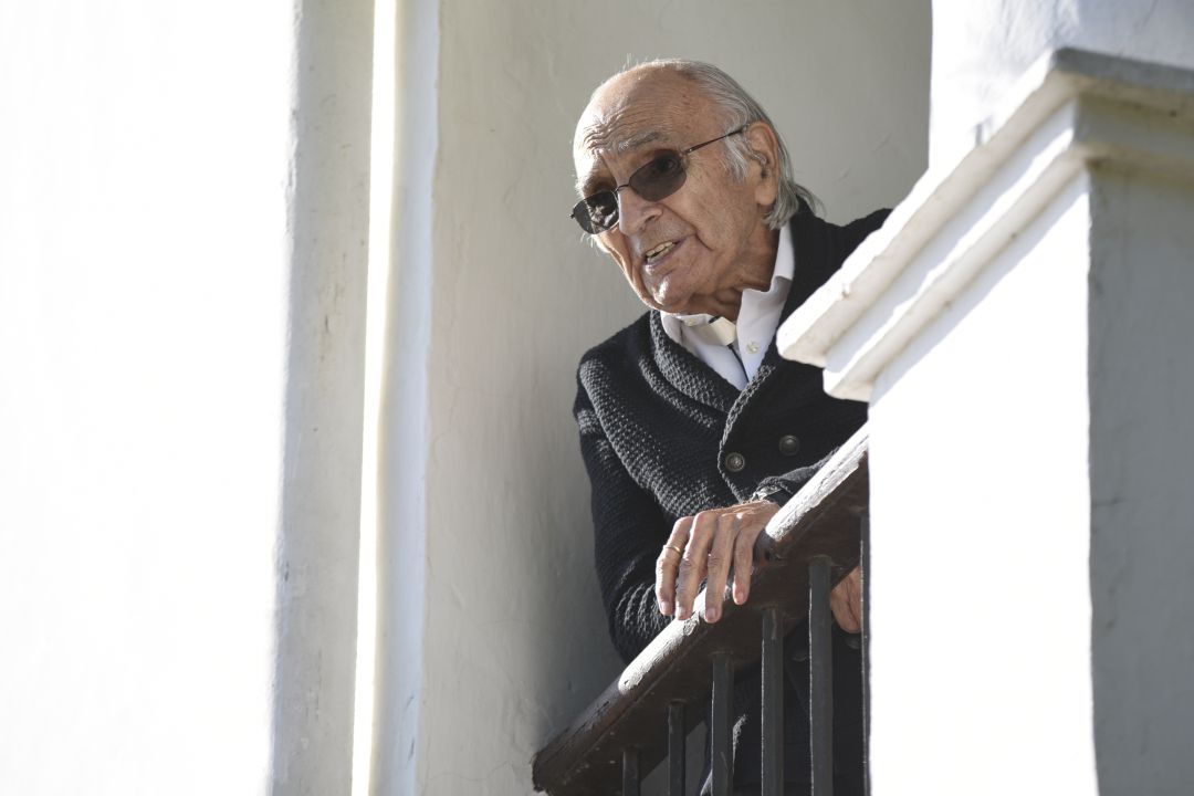El poeta Francisco Brines. El poeta Francisco Brines.