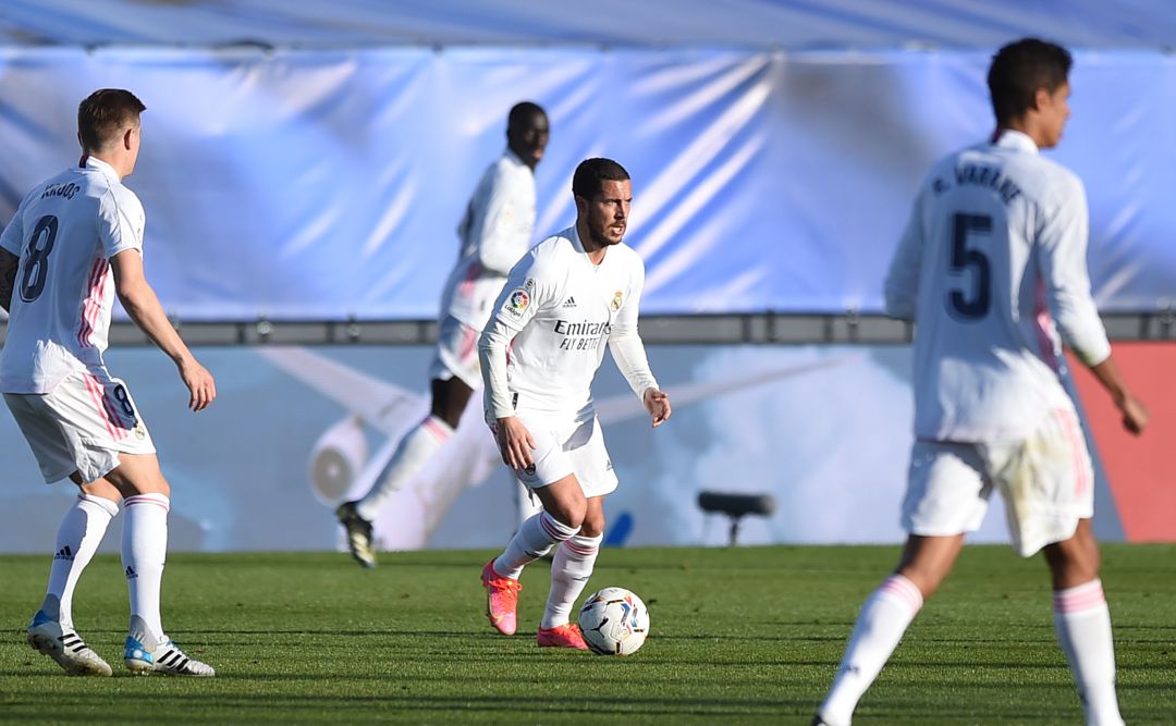 Hazard, en un partido con el Real Madrid Hazard, en un partido con el Real Madrid