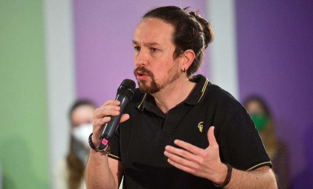 El candidato de Unidas Podemos a las elecciones de Madrid, Pablo Iglesias. El candidato de Unidas Podemos a las elecciones de Madrid, Pablo Iglesias.