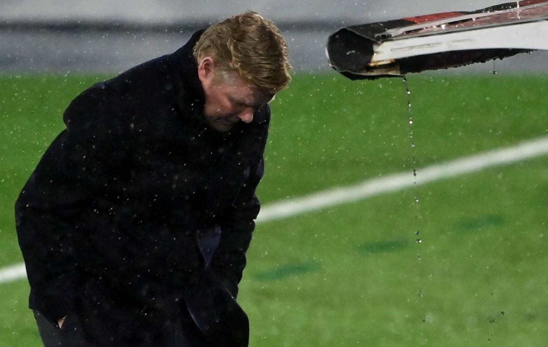 El técnico del FC Barcelona Ronald Koeman. El técnico del FC Barcelona Ronald Koeman.
