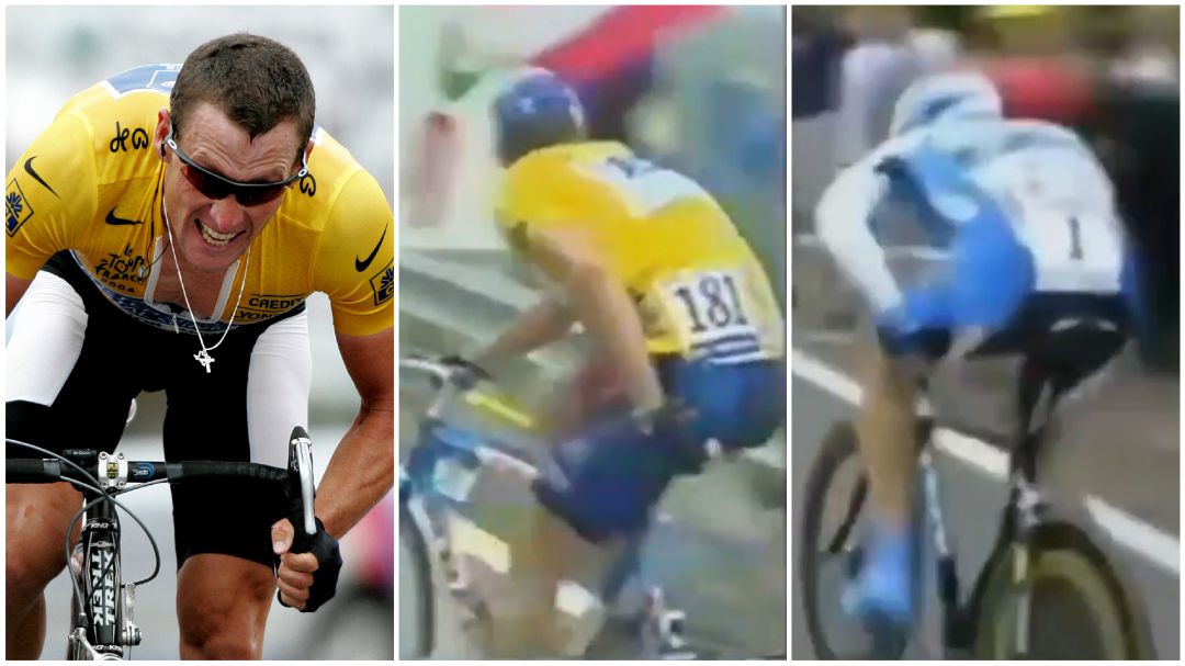 Lance Armstrong y las sospechosas imágenes Lance Armstrong y las sospechosas imágenes