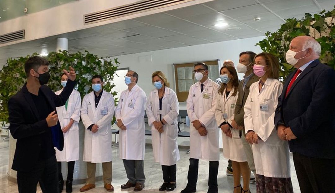 El consejero de Salud y Familias de la Junta, Jesús Aguirre, durante el acto del 45 aniversario del Hospital Reina Sofía de Córdoba El consejero de Salud y Familias de la Junta, Jesús Aguirre, durante el acto del 45 aniversario del Hospital Reina Sofía de Córdoba