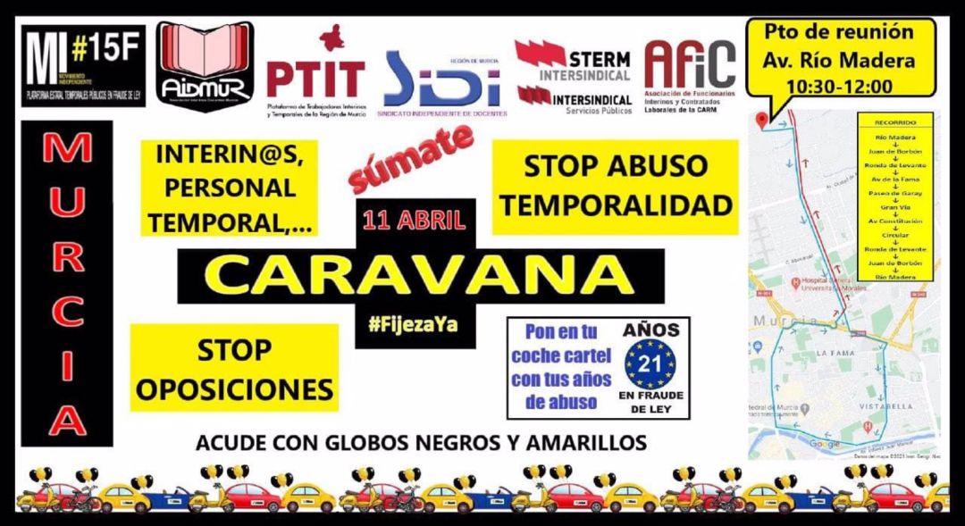 Caravana de interinos Caravana de interinos
