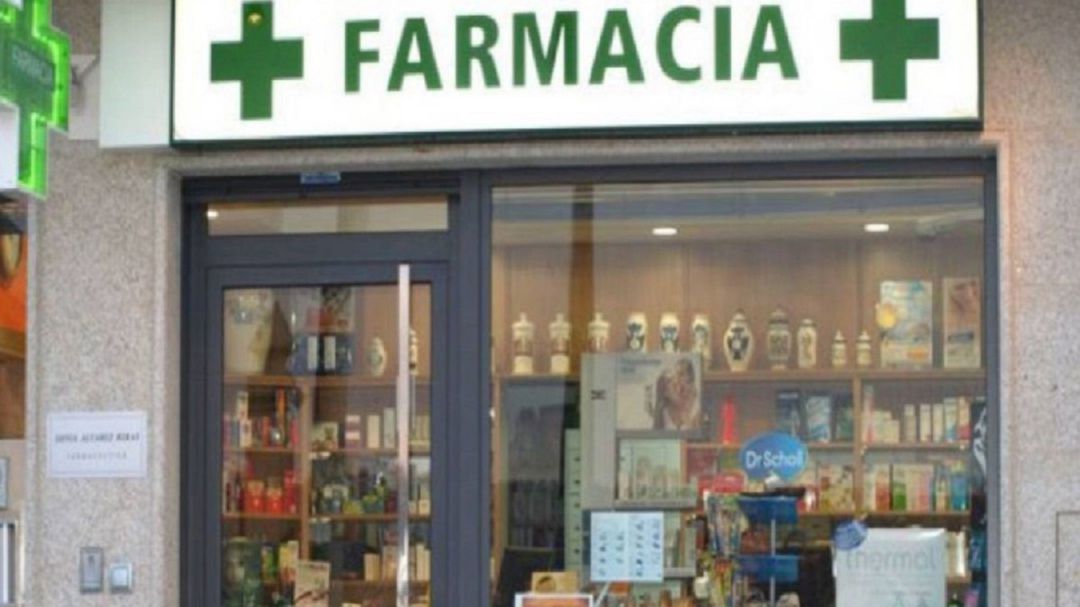 Una farmacia. Una farmacia.