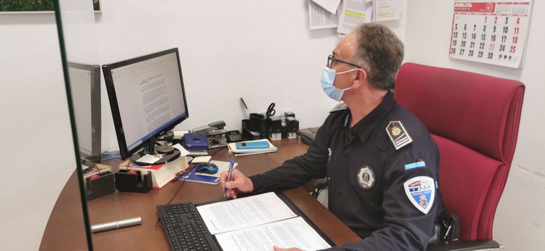 Subinspector-jefe de la Policía Local Isidro Arribas Subinspector-jefe de la Policía Local Isidro Arribas