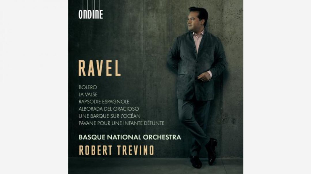 Portada del disco dedicado a Maurice Ravel. Portada del disco dedicado a Maurice Ravel.