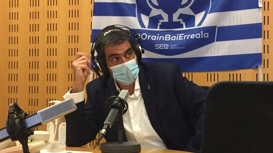 El alcalde de San Sebastián este lunes en Radio San Sebastián El alcalde de San Sebastián este lunes en Radio San Sebastián