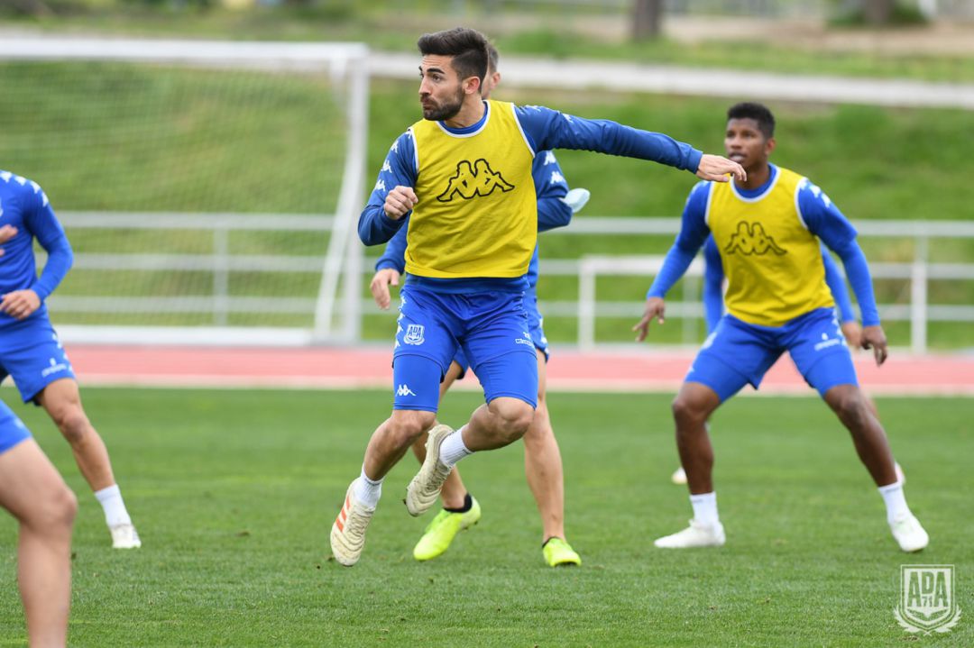 Entrenamiento del Alcorcón Entrenamiento del Alcorcón