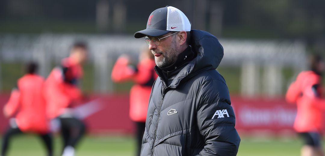 Jürgen Klopp, durante el entrenamiento previo al partido ante el Real Madrid Jürgen Klopp, durante el entrenamiento previo al partido ante el Real Madrid