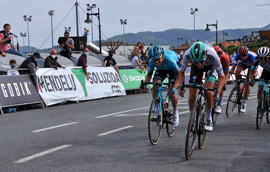 La reivindicación llevada a cabo por Abotsanitz en la etapa de la Itzulia que finalizó en Hondarribia La reivindicación llevada a cabo por Abotsanitz en la etapa de la Itzulia que finalizó en Hondarribia