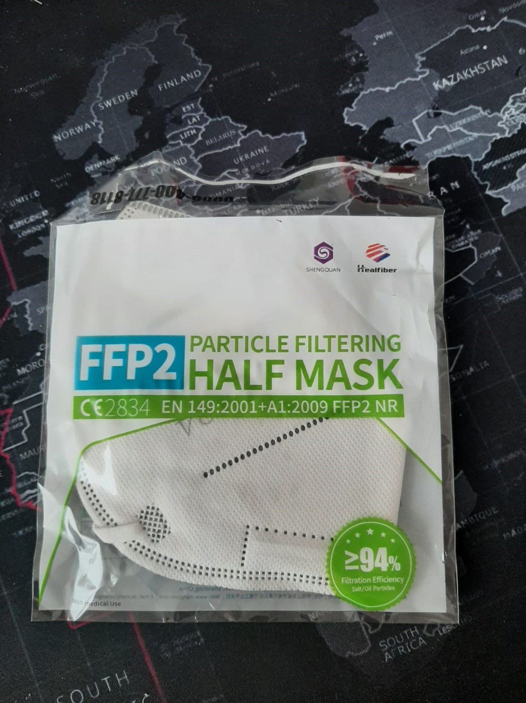 Mascarilla con grafeno. Mascarilla con grafeno.