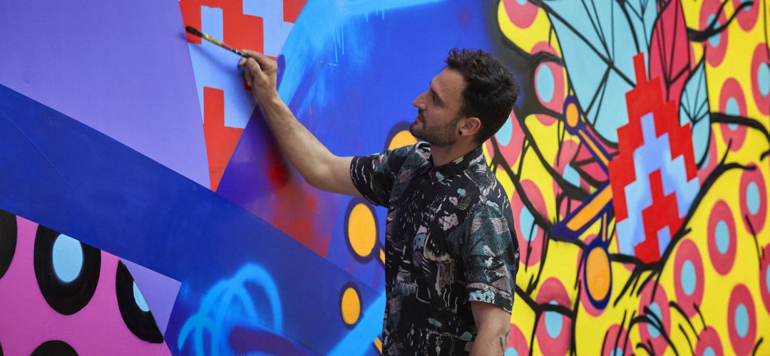 El Rey de la Ruina decora las instalaciones del centro comercial El Rey de la Ruina decora las instalaciones del centro comercial