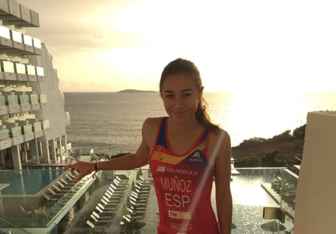 Marina Muñoz tras participar en 2020 en el Campeonato de Europa celebrado en Punta Umbría Marina Muñoz tras participar en 2020 en el Campeonato de Europa celebrado en Punta Umbría