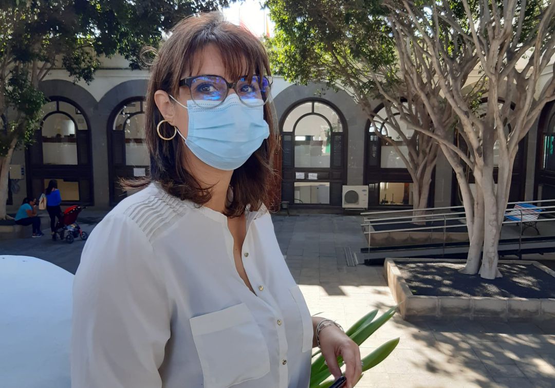 Leticia Padilla, concejal de Lanzarote en Pie en el Ayuntamiento de Arrecife. Leticia Padilla, concejal de Lanzarote en Pie en el Ayuntamiento de Arrecife.