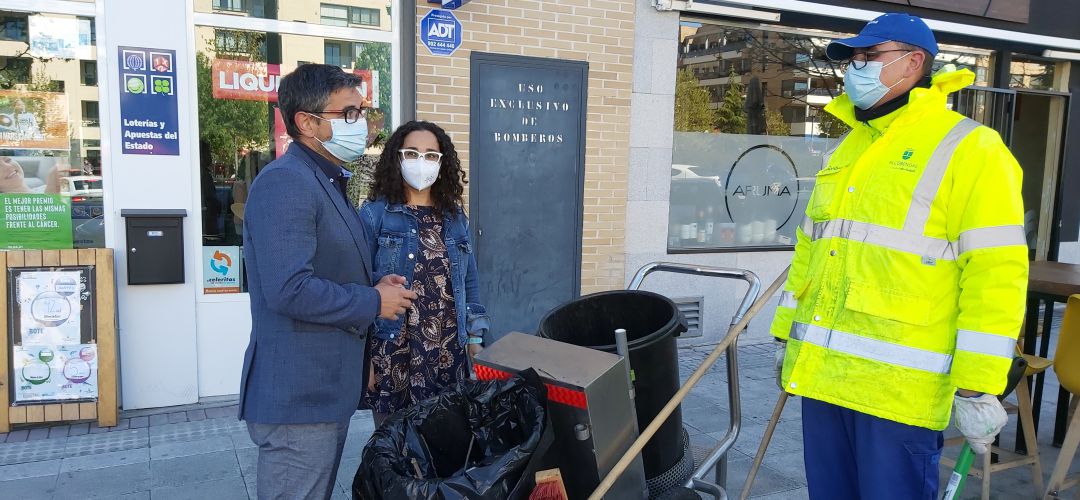 El alcalde y la concejal de Medio Ambiente han visitado esta semana varios puntos del Distrito Norte El alcalde y la concejal de Medio Ambiente han visitado esta semana varios puntos del Distrito Norte