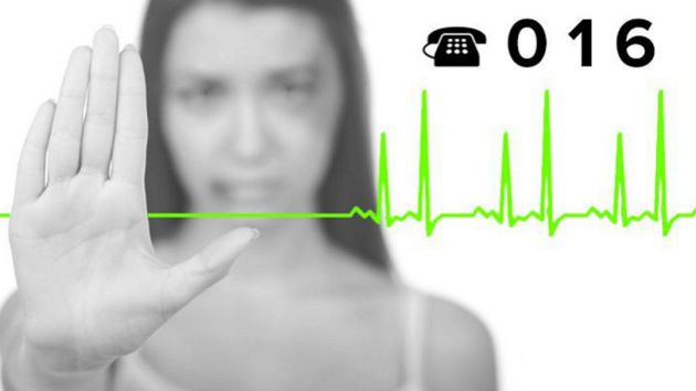El teléfono de atención a las víctimas de violencia machista es el 016 El teléfono de atención a las víctimas de violencia machista es el 016