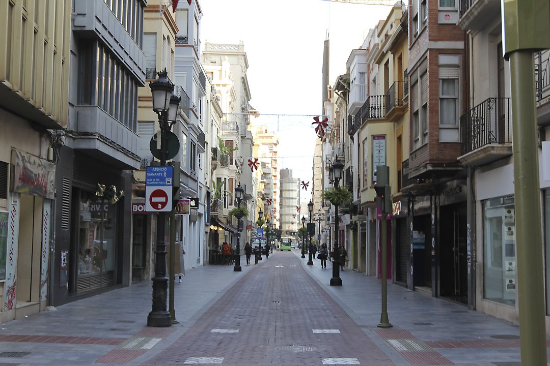Imagen del centro de Castelló de la Plana Imagen del centro de Castelló de la Plana