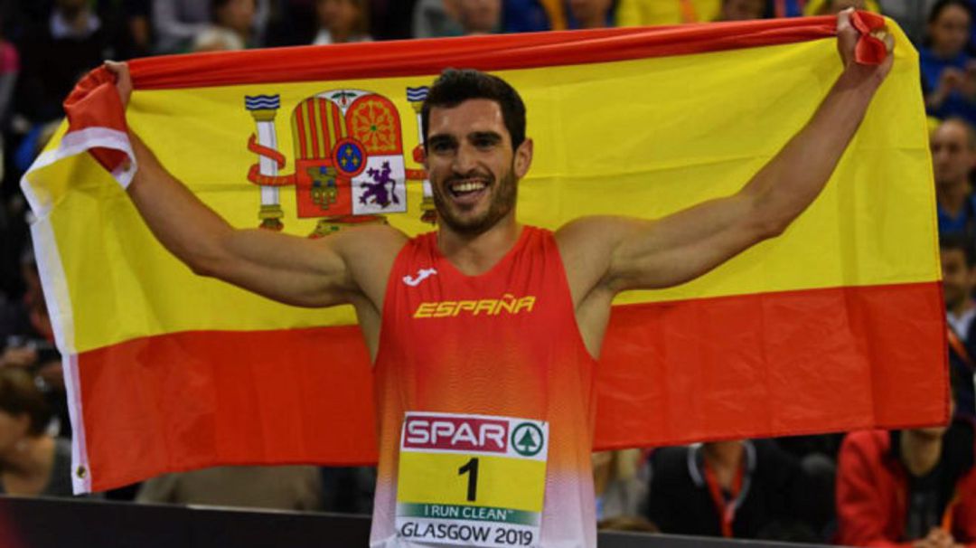 Jorge Ureña estará este domingo, en la pista de Atletismo de Elda Jorge Ureña estará este domingo, en la pista de Atletismo de Elda