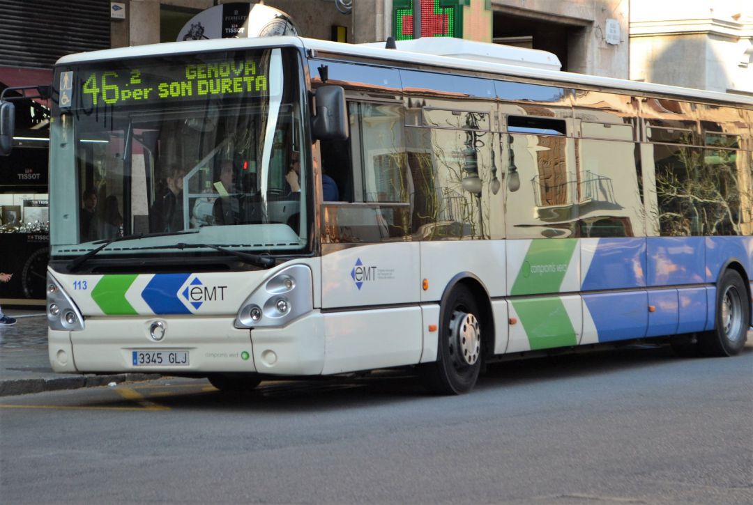 Archivo - Autobús de la EMT de Palma. Archivo - Autobús de la EMT de Palma.