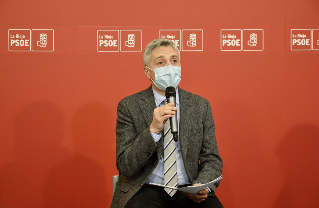 El secretario general del PSOE La Rioja, Francisco Ocón. El secretario general del PSOE La Rioja, Francisco Ocón.