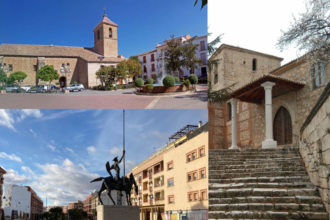 Imágenes de las tres Valdepeñas que hay en España Imágenes de las tres Valdepeñas que hay en España