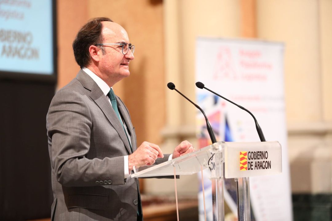 Gerardo Landaluce en su intervención. Gerardo Landaluce en su intervención.