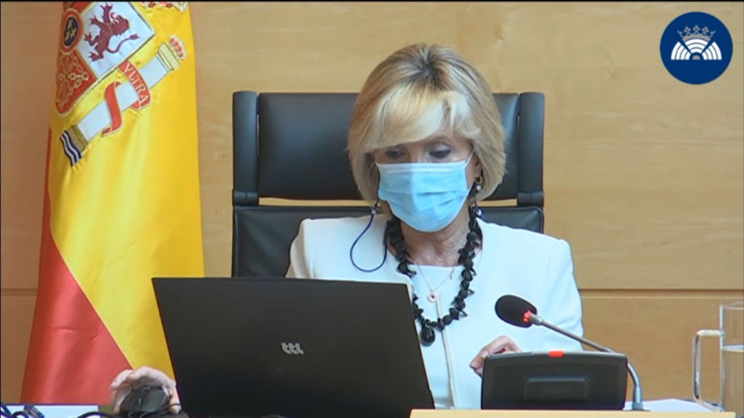 La consejera de Sanidad de Castilla y León, Verónica Casado, durante su comparecencia ante la Comisión de Sanidad en las Cortes.
La consejera de Sanidad de Castilla y León, Verónica Casado, durante su comparecencia ante la Comisión de Sanidad en las Cortes.