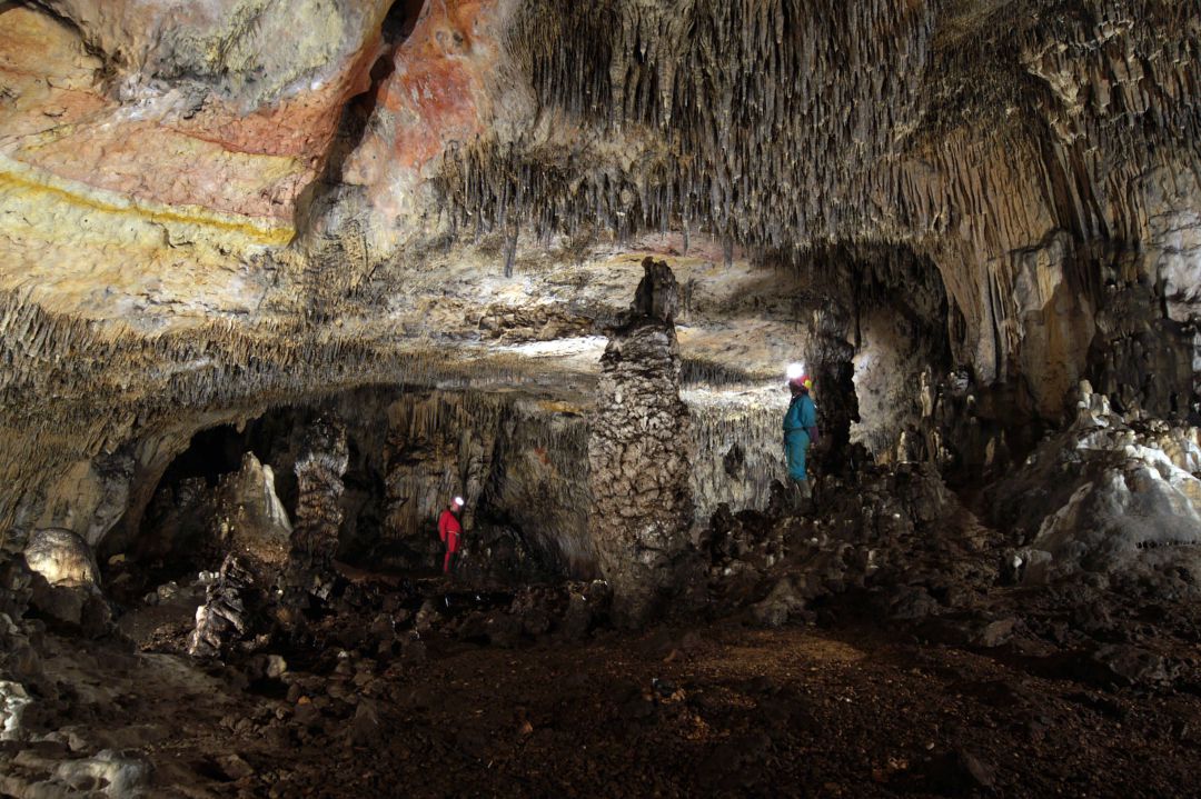 Detalle del yacimiento Cueva Mayor Detalle del yacimiento Cueva Mayor