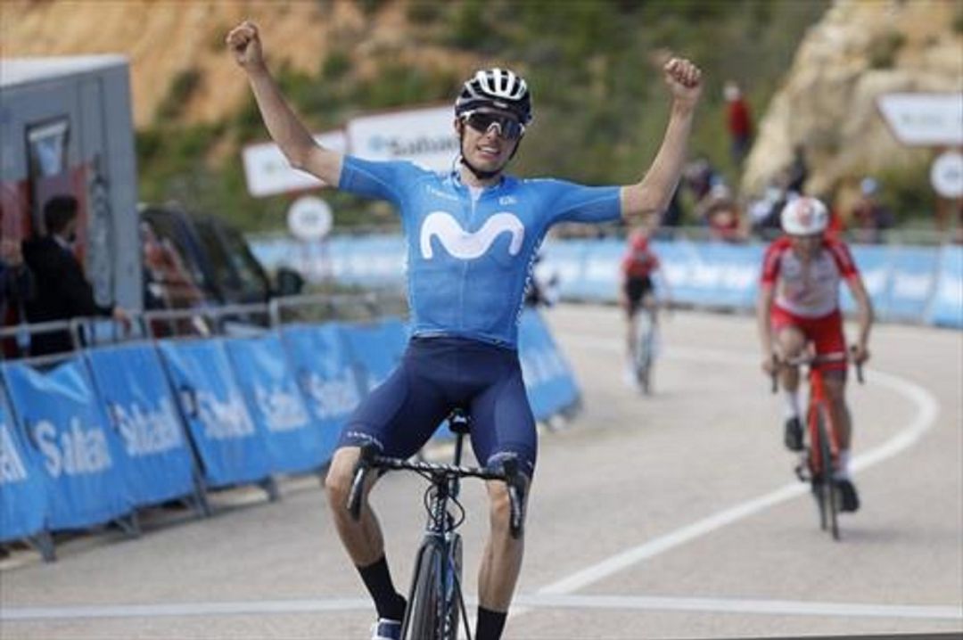 .El ciclista español Enric Mas (Movistar Team) gana la tercera etapa de la Volta a la Comunitat Valenciana 2021, con final en el Alto de la Reina .El ciclista español Enric Mas (Movistar Team) gana la tercera etapa de la Volta a la Comunitat Valenciana 2021, con final en el Alto de la Reina
