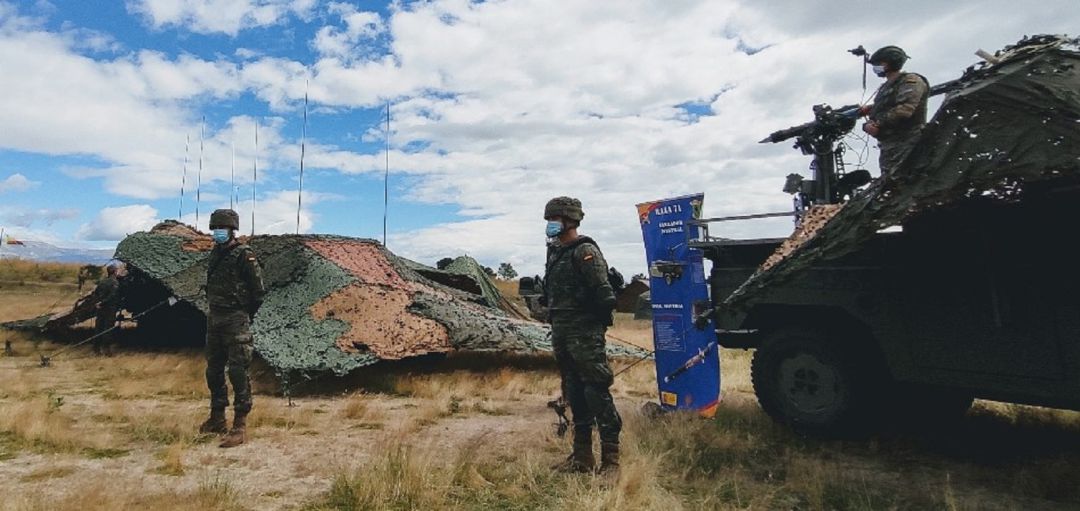 Militares del Ejército de Tierra en otro edición del "Eagle Eye".
Militares del Ejército de Tierra en otro edición del "Eagle Eye".