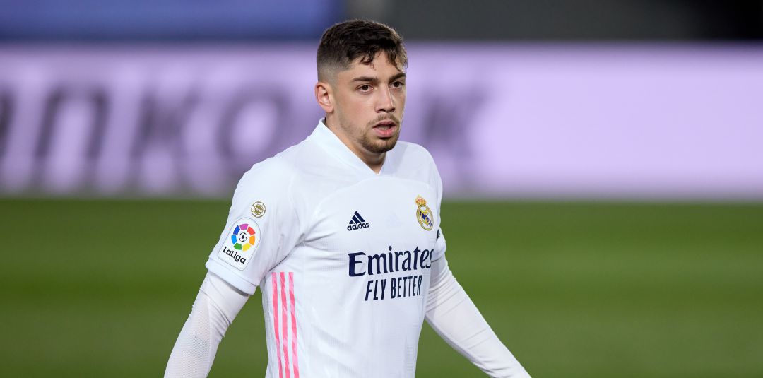 Fede Valverde, durante el partido del pasado fin de semana ante el Barcelona Fede Valverde, durante el partido del pasado fin de semana ante el Barcelona